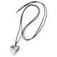 thumbnail image 2 of GOOHOCHY Colgante con forma de corazón para el cuello, collar de cordón de cera a la moda, cadena Simple para el cuello, 2 of 6