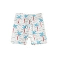 thumbnail image 2 of Musuos Toddler Boys Swim Trunks 6M 12M 18M 24M 3Y 4Y Shark/Tree Print Elastic Waist Swim Shorts Summer Beachwear for Infant, 2 of 8
