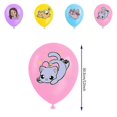 thumbnail image 4 of Aphmau Plushies Theme Cartoon Cute Birthday Decorations Balloons Cake Topper Banners, 4 of 5