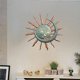 thumbnail image 3 of Decoración artística de pared de sol y luna, colgante Vintage del sol besando la luna, 3 of 5