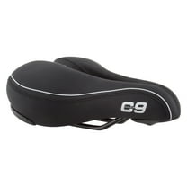 Cloud-9 Unisex Cut Out Bicycle Comfort Seat Airflow Relief Channel Black