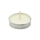 thumbnail image 5 of Velas Tealights Blancas Flotantes Cubierta De Lamina 50 Pzs, 5 of 8