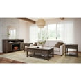 thumbnail image 2 of Jofran Bakersfield Mission Style Sofa Table with Three Drawers, 2 of 9