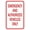 Warning Sign 4, variant on Warning Sign Genius at Work - 8"x12" Metal Tin Poster, Humor Decor for Home Kitchen Bar Pub Man Cave Cafe Garage