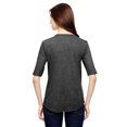 thumbnail image 3 of Anvil Ladies' Triblend Deep Scoop 1/2-Sleeve T-Shirt - 6756L, 3 of 4