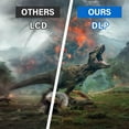 thumbnail image 4 of 3D Glasses, Active Shutter Rechargeable Eyewear for 3D DLP-Link Projectors Cocar Toumei - Pack of 2, 4 of 7