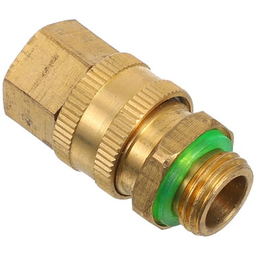 Garden Hose Adapter Swivel Fitting Sprayer Quick Disconnect Golden