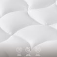 thumbnail image 3 of U by Bedsure Waterproof Mattress Topper Extra Thick Mattress Pad Queen Size, Back Pain Relief Quilted Fitted Mattress Protector, 3 of 13