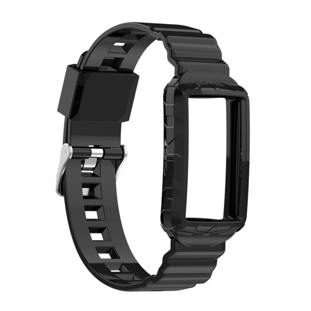Correas de reloj Correa de reloj de de silicona suave cómoda engrosada para Charge5 / 4 / 4SE / 3 / Fitness Smartwatches Negro Sunnimix Pulsera de correa de reloj