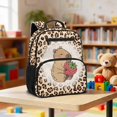 thumbnail image 2 of Jeiento Capybara 13.5 Inch Kids Preschool Backpack for Toddler Girls, Strawberry Lightweight School Bag for 3-5 Year Old, Bookbag with 2 Front & 2 Mesh Side Pockets, 2 of 7