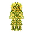 thumbnail image 2 of Artificial Flowers for Outdoors Indoor Simulated Rose Bouquets Simulated Flower Wall Hanging Baskets Decorative Landscaping Artificial Flowers Rattan Home Decor Flowers 85cm, 2 of 6