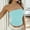 Mint Green, variant on WTXUE Womens Strapless Tube Tops Basic Tee Shirts Sleeveless Bandeau Going Out Crop Tops Slim Fit Tee Tops Tank Casual Short Shirts Tight Shirts Summer Outfits Beige L