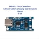 thumbnail image 4 of 50 Unidades/Lote de Módulo de Placa de Carga de Batería de Iones de Litio con Interfaz USB Tipo C de 5 V y 1 A, Protección de Carga 2 en 1 Tipo C., 4 of 5
