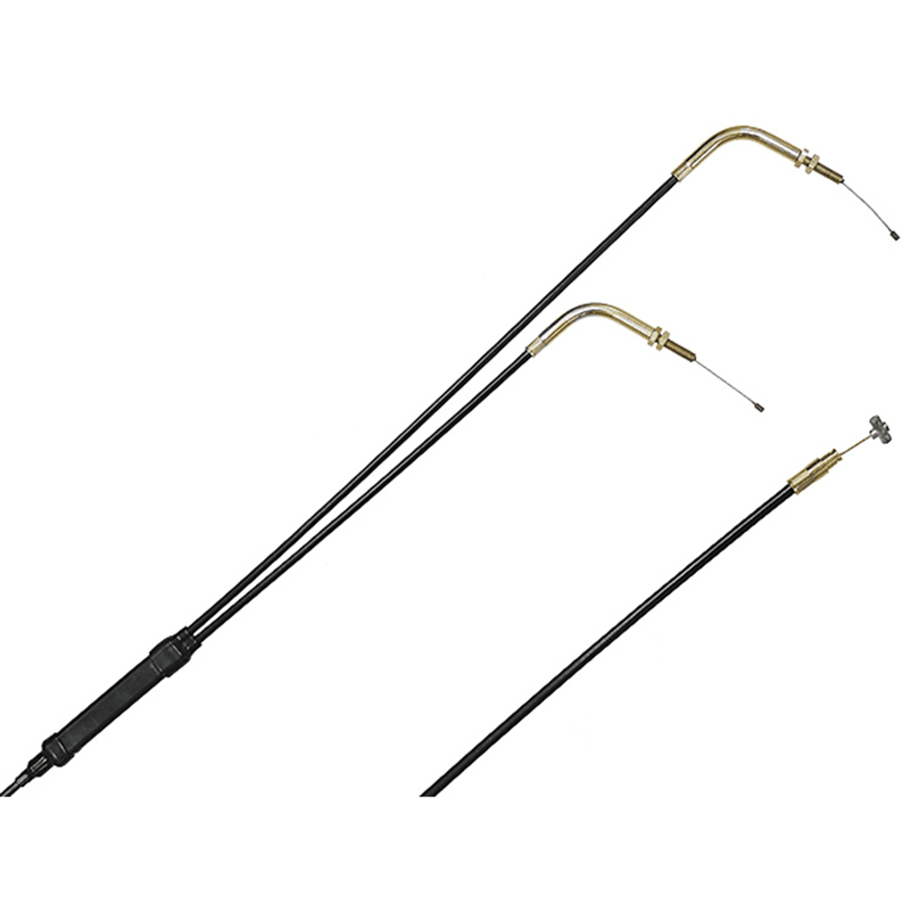 UNIVERSAL DUAL THROTTLE CABLE MIKUNI