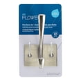 thumbnail image 3 of Perchero Baño Flowell Metal Plata 12X8X9Cm, 3 of 3
