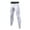 White, variant on UTTOASFAY Mens Pants Men'S Sports Stretch Leggings Trousers Breathable Quick-Drying Wicking Fitness Pants White 6(M)