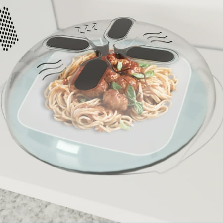 As Seen On Tv Hover Cover Microwave Splatter Guard
