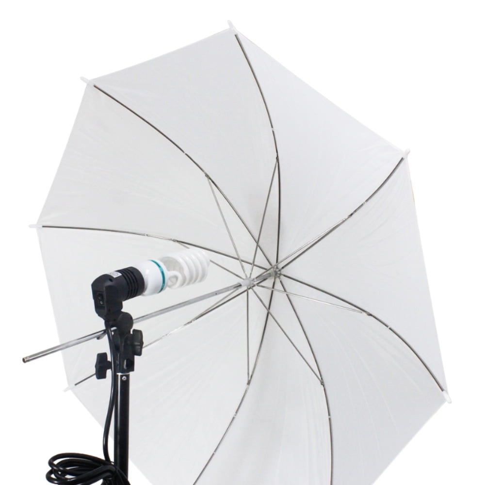 LimoStudio Photography White Photo Umbrella Light Lighting Kit, LIWA30