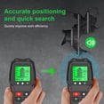 thumbnail image 2 of YISITIAN Stud Finder Wall Scanner, 7in1 Stud Detector with LED Display, Precise Multifunctional Stud Sensor, Edge Center Beam Finder, Battery Operated Edge Center Wall Wood Metal Stud CJ919-52179, 2 of 8