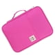 thumbnail image 5 of Bolsa para documentos A4, carpeta de archivos, organizador de cartera, ordenador portátil, estuche con cremallera (rojo rosa), 5 of 12