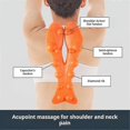thumbnail image 3 of Trigger Point Massager for Trapezius, Neck & Shoulder Pain Relief - Muscle Therapy Tool, 3 of 5
