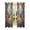 Abstract Cute Cat, variant on Sheer Curtains 2 Panels Set Grommet Drapes Window Treatments Light Filtering for Bedroom Living Room W52 x L63 Alligator in Water