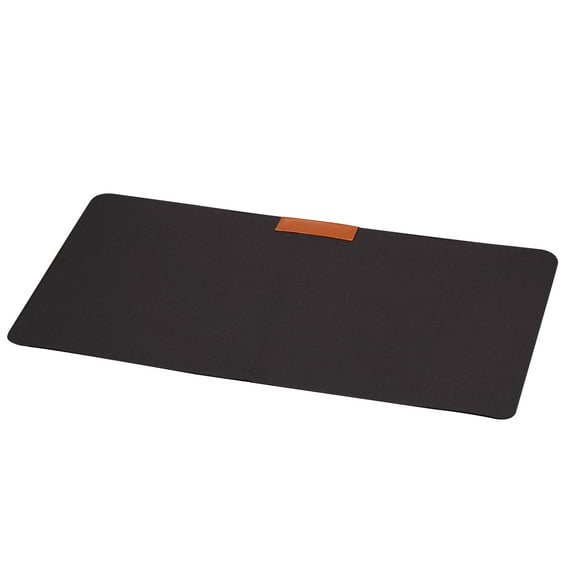 Uxcell 24x13" Desk Mat Protector, Dual Side Soft Smooth Mouse Pad Writing Mat, Black