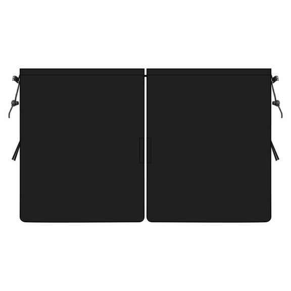 2pcs/set Car Privacy Curtains Sun Shade Isolation Privacy Curtain Car Air Conditioning Divider Curtain for Front And Rear Seats