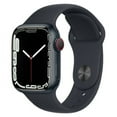 thumbnail image 1 of Pre-Owned - Apple Watch Series 7 GPS + Cellulaire 45mm Aluminium Minuit Noir Bracelet Sport - Bon, 1 of 2