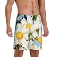 thumbnail image 2 of Wukai Bees Collecting Nectar Men’s Short Pajama Pants With Pockets Soft Sleep Pj Shorts for Men-XX-Large, 2 of 6