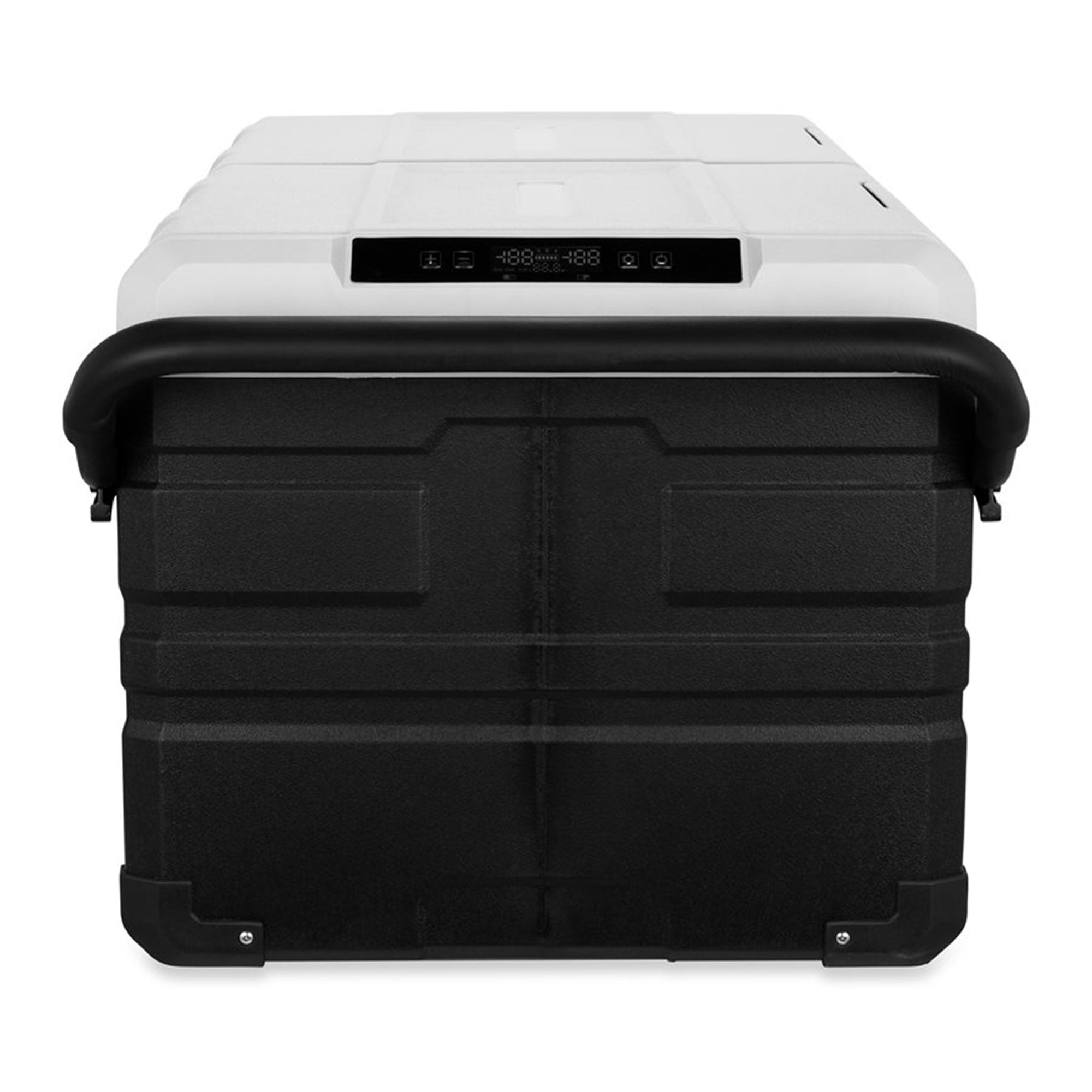 Camco CAM-950 95-Liter Portable Compact Fridge/Freezer | Features Bluetooth Capable Remote Access & 2 Compartments w/Dual Zone Cooling | Adjusts from -4° F to 68° w/2 Cooling Modes ECO & MAX (51522)