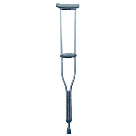 EZ Adjust Underarm Crutch Aluminum, Adult, Tall, 300 lbs EA /1