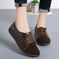 thumbnail image 1 of Vedolay Casual Shoes For Women Casual Summer Ladies's Platform Cute Bow Slip on Sneaker,Casual Fashion Loafers,Brown 5.5, 1 of 4