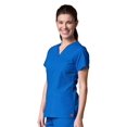 thumbnail image 1 of Red Panda Women's V-Neck Two Pocket Solid Scrub Top, 1 of 1