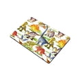 thumbnail image 2 of MKHERT Cute Dinosaurs Watercolor Animal Doormat Rug Home Decor Floor Mat Bath Mat 23.6x15.7 inch, 2 of 3