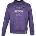 thumbnail image 2 of Men's ProSphere Purple Loras College Duhawks Baseball Name Drop Pullover Hoodie, 2 of 3