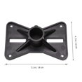 thumbnail image 2 of MERRYHAPY Durable Plastic Speaker Stand Base For Support Easy To Install Speaker Storage Holder Black, 2 of 8