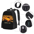 thumbnail image 4 of 16.5in Dukes Orange Car Haz-zard Backpacks Cute Bag Anime Backpack Cartoon Bags Bookbag Daypack Outdoor Travel, 4 of 8