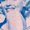 HEATHER PINK, variant on - Blue Frame - Women's Short Sleeve Graphic T-Shirt