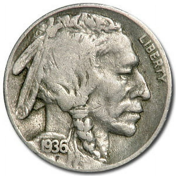1936-S Buffalo Nickel Good
