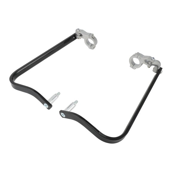 Pair 7/8" Motorcycle Motorbike CNC Brake Lever Guard Handlebar Protector Brake Clutch Protector Black