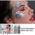 thumbnail image 2 of Juego de gel con lentejuelas shaofei maquillaje escamas de pez purpurina sombras de ojos, 2 of 4