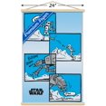 thumbnail image 3 of Star Wars: The Empire Strikes Back - Comic Panels Wall Poster with Wooden Magnetic Frame, 22.375" x 34", 3 of 5