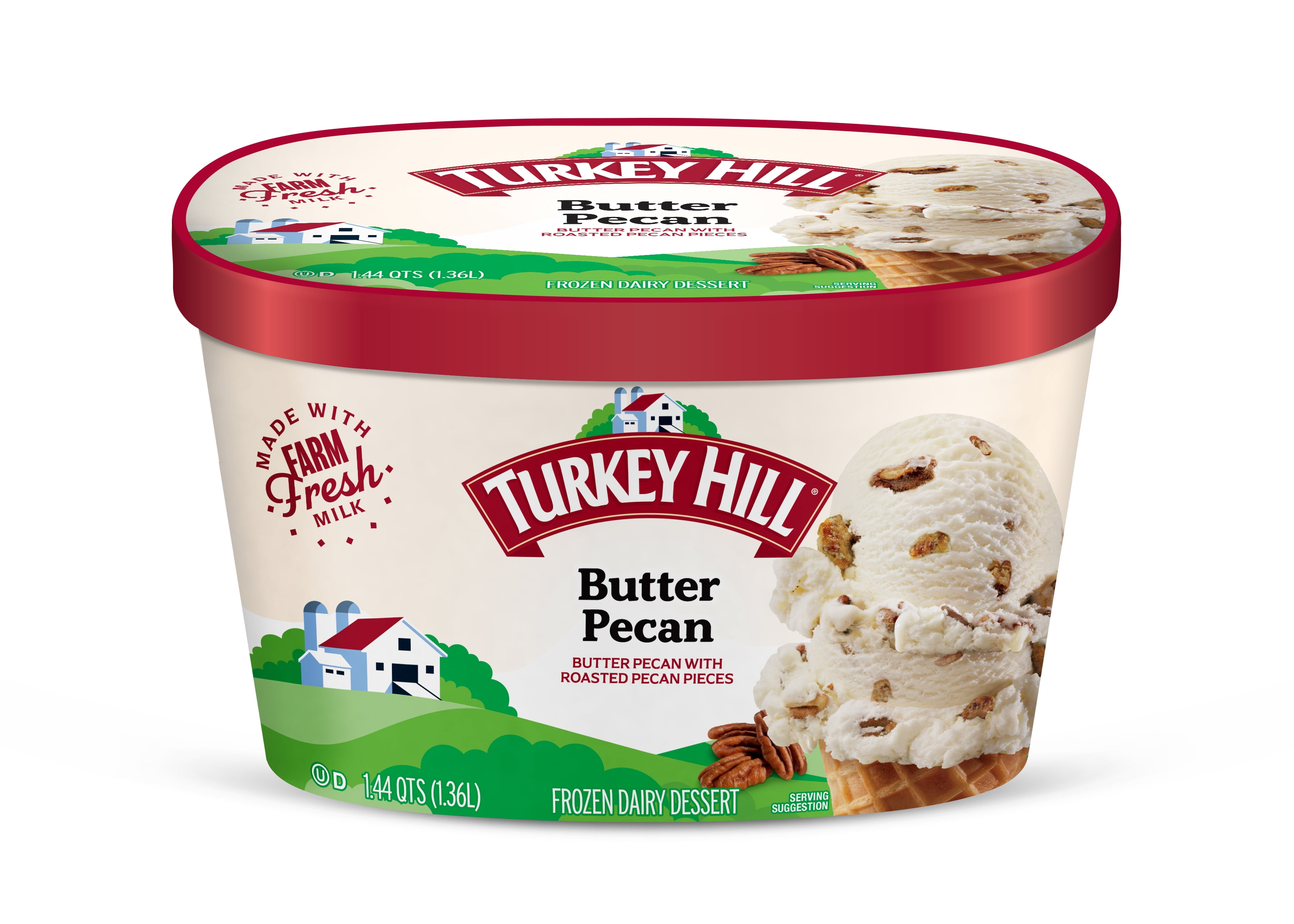 Turkey Hill Butter Pecan Premium Ice Cream, 46 fl oz