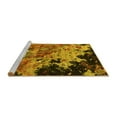 thumbnail image 2 of Ahgly Company Machine Washable Indoor Rectangle Oriental Yellow Industrial Area Rugs, 4' x 6', 2 of 4