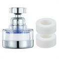 thumbnail image 2 of 360° Rotating Bathroom Faucet Filter Faucet Purifier Heavy And Hard Water Water Faucet Filter For Kitchen And Bathroom Water Purifier For,1X Clearance, 2 of 9