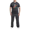 thumbnail image 5 of CafePress - A Skeletal Figure With A T Shirt Featuring - Men's Loose Fit, Cotton - 2 Piece Pajama Set, 5 of 7