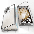 thumbnail image 2 of Aplicable a Samsung S23u Magnetic King S24/S22 HD Estuche para teléfono resistente a caídas con espejo y hebilla magnética de metal a prueba de mirones, 2 of 6
