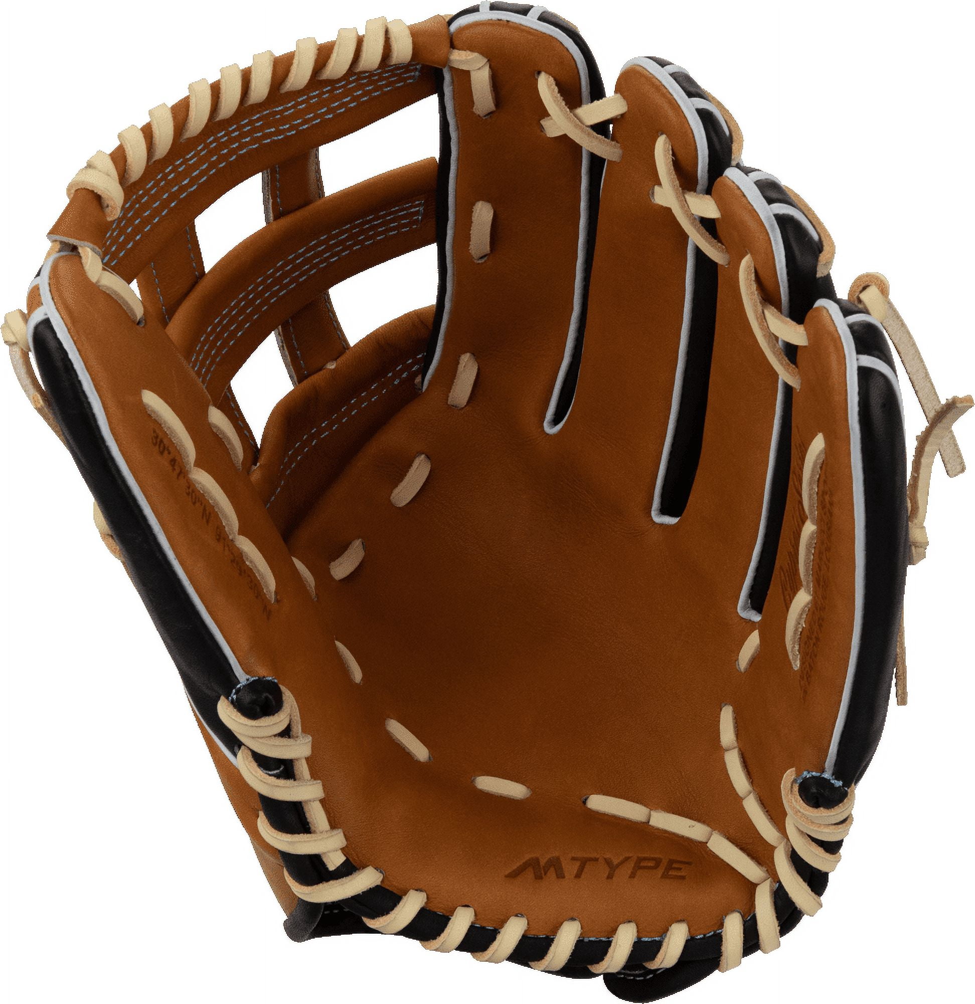 Marucci Cypress 12.75" Baseball Glove: MFG2CY98R3-BK/TF Right Hand Thrower