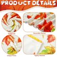 thumbnail image 3 of Fall Throw Blanket Colorful Maple Leaves Soft Cozy Flannel Blanket Watercolor Autumn Leaves Fuzzy Blanket for Thanksgiving Home Bed Sofa Couch Chair, 50 x 60in, 3 of 6